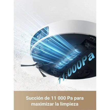 Dreame L40 Ultra Robot Aspirador y Friegasuelos con Vaciado Automático Blanco/Dorado