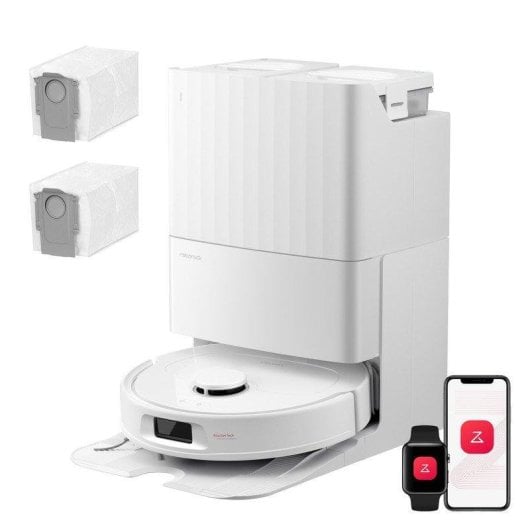 Robot aspirador y Fregasuelos Roborock Qrevo S Pro Base multifunción Navegación LiDAR 18.500 Pa Control por app