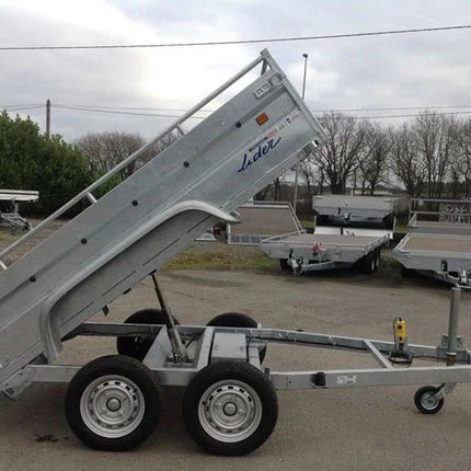 Remolque Basculante de alta Resistencia Lider, PTAC 1500 kg, ejes Dobles con Freno