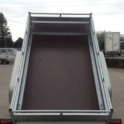 Remolque Basculante de alta Resistencia Lider, PTAC 1500 kg, ejes Dobles con Freno