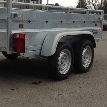 Remolque Basculante de alta Resistencia Lider, PTAC 1500 kg, ejes Dobles con Freno