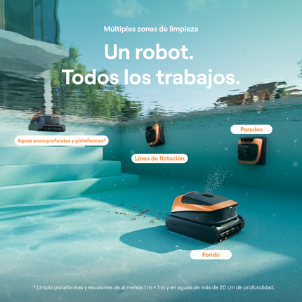Robot limpiafondos Beatbot Sora 30