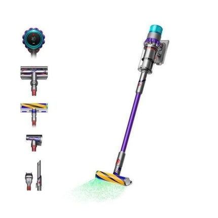 Dyson gen5detect Absolute Aspiradora Escoba/Mano sin Cable 280AW Níquel/Morado