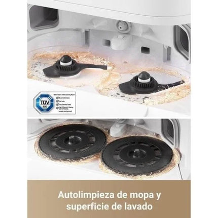 Dreame L40 Ultra Robot Aspirador y Friegasuelos con Vaciado Automático Blanco/Dorado
