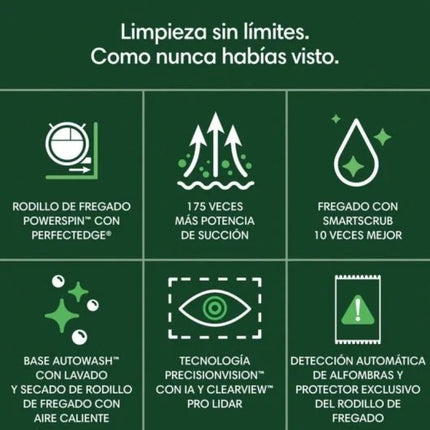Robot Aspirador iRobot Roomba Max 705 Combo con Base AutoWash y mopa autolimpiante
