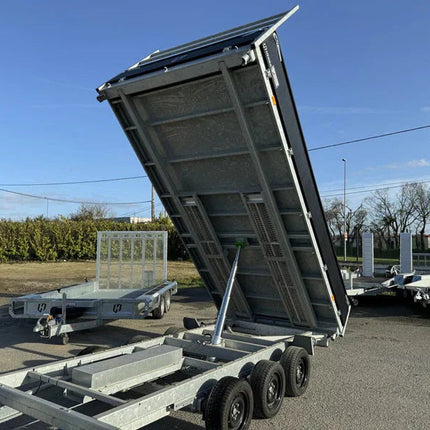 Remolque de tres Volquetes 3×1800 kg 3,5 t