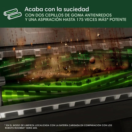 Robot Aspirador iRobot Roomba Max 705 Combo con Base AutoWash y mopa autolimpiante