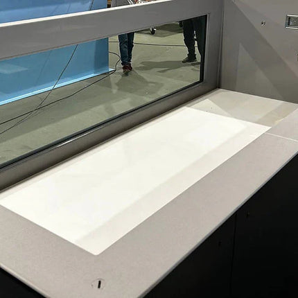 Piscina de Polipropileno de 6,5 mx 2,5 m con Ventana de 4 m