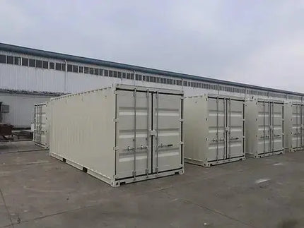 Contenedor Marítimo 20 Pies dry van Blanco – Nuevo