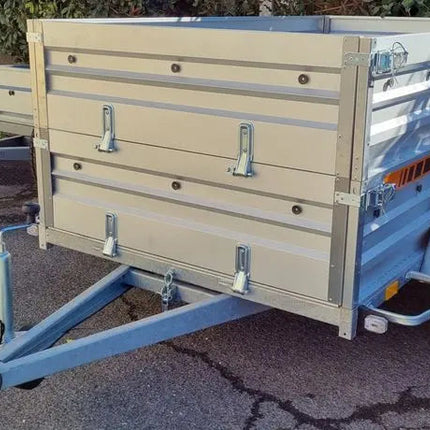Remolque Para Equipaje de dos ejes Jalón, peso bruto 750 kg