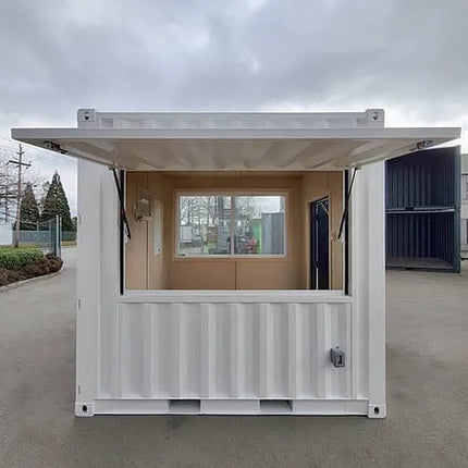 Contenedor de Cafetería Bar de 10 pies Nuevo Blanco 1000Kg