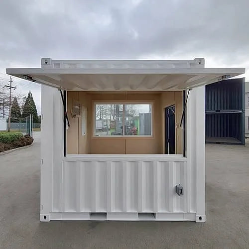 Contenedor de Cafetería Bar de 10 pies Nuevo Blanco 1000Kg