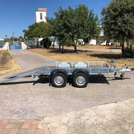 Remolque Plataforma Porta Buggie Galvanizado