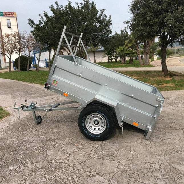 Remolque Basculante por Inercia Todo Terreno con Freno