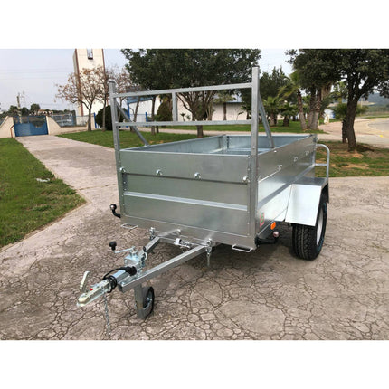 Remolque Basculante por Inercia Todo Terreno con Freno